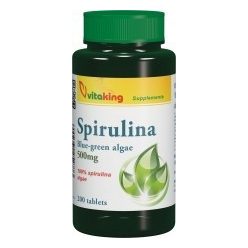 Vitaking Spirulina alga 500mg (200) tabletta