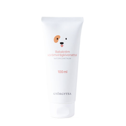 Györgytea Babakrém körömvirágkivonattal - 100ml Györgytea Babakrém körömvirágkivonattal - 100ml