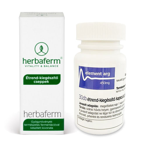 Herbaferm Immun csomag - 30ml csepp + 30db kapszula Herbaferm Immun csomag - 30ml csepp + 30db kapszula