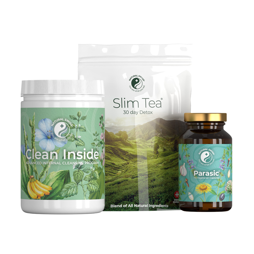 NaturalSwiss Clean Inside béltisztító program - 30 adag