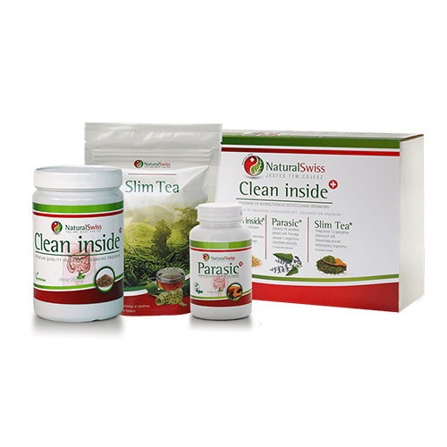 NaturalSwiss Clean Inside béltisztító program - 30 adag