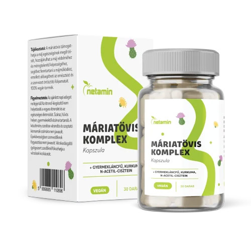 Netamin Máriatövis komplex kapszula - 30db