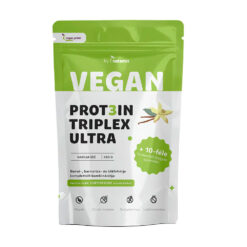 Netamin Vegan Protein Triplex ULTRA vanília ízű növényi fehérjepor fermentált superfood keverékkel - 450g