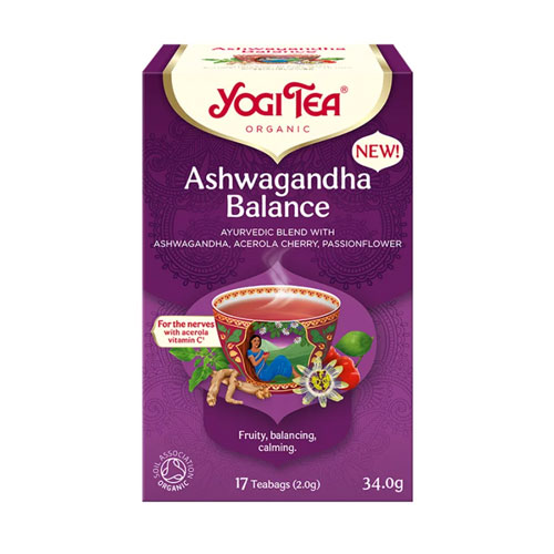 Yogi Tea Ashwagandha Balance teakeverék - 17x2g