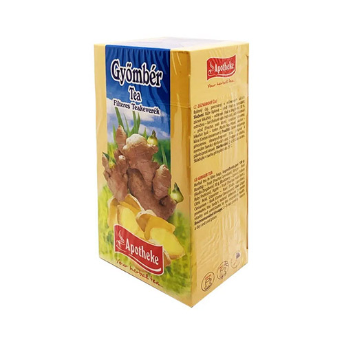 Apotheke Gyömbér tea filteres - 20x1.5g