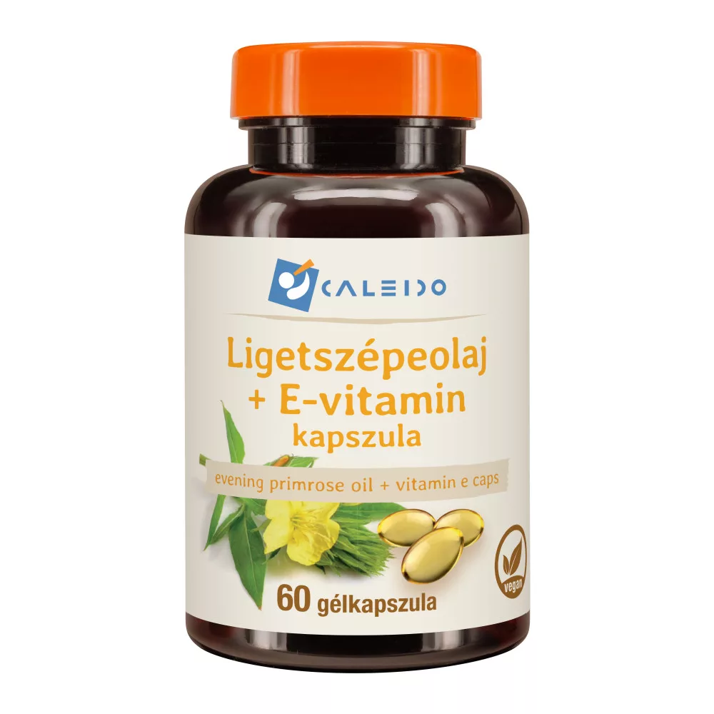 Caleido Ligetszépeolaj + E-vitamin kapszula - 60db