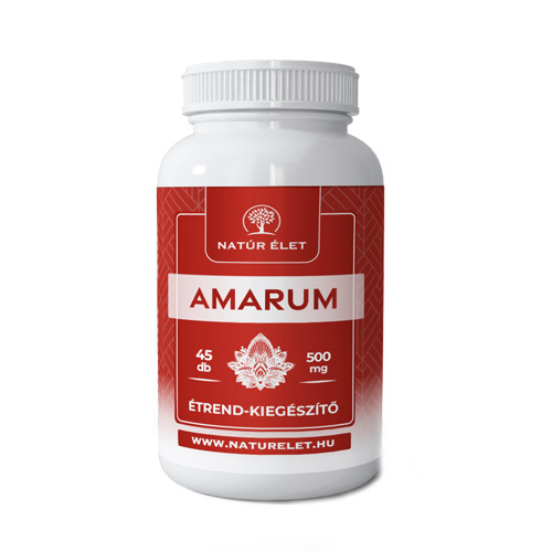 Natúr Élet Amarum kapszula a máj regenerálásáért - 45db