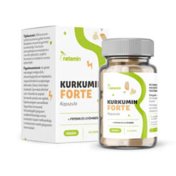 Netamin Kurkumin FORTE kapszula piperinnel és gyömbérrel - 60db