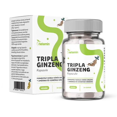 netamin-tripla-ginzeng-kapszula-1.jpg Netamin Tripla Ginzeng kapszula - 30db