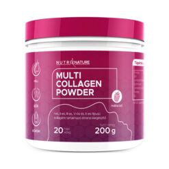 Nutri Nature Multi Collagen por málna ízű - 200g