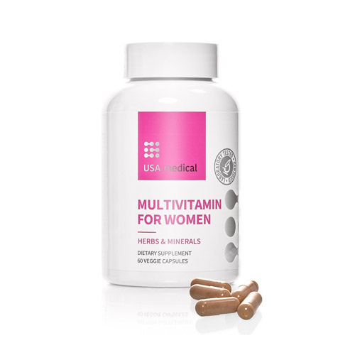 USA Medical Multivitamin nőknek - 60db