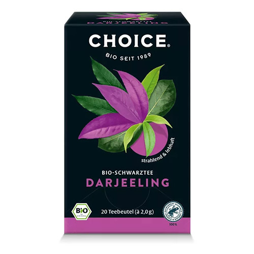 Choice Darjeeling bio fekete tea - 20x2g