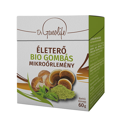 Dr. Ganolife Életerő bio gombás mikroőrlemény - 60g