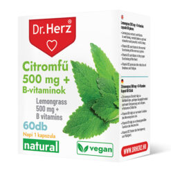 Dr. Herz Citromfű kapszula B-vitaminnal - 60db