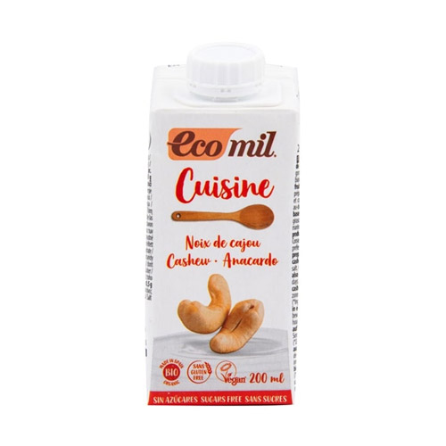 Ecomil Bio Kesudió tejszín cukormentes - 200ml
