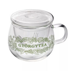 Györgytea Üvegszűrős csésze - 350ml