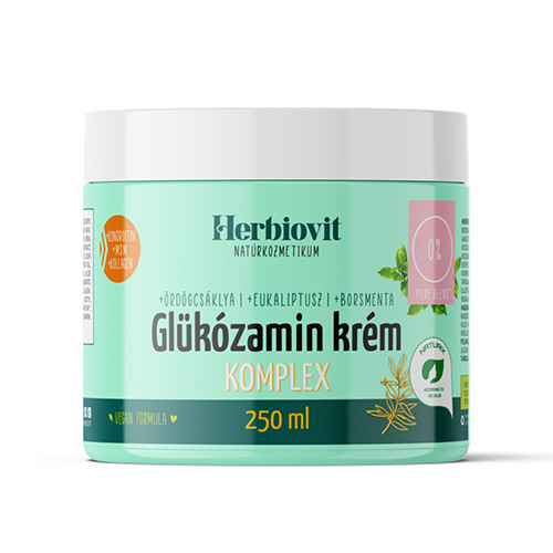 Herbiovit Glükózamin komplex krém ízületi panaszokra - 250ml