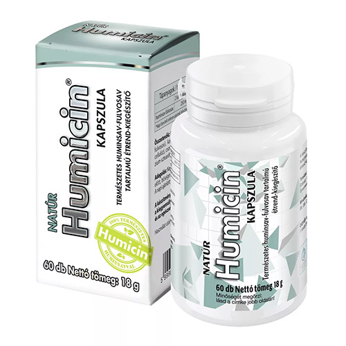 Humicin Natúr huminsav tartalmú kapszula - 60db