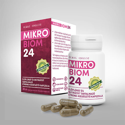 Hymato Mikrobiom24 élőflórás kapszula - 30db
