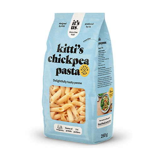 It's Us Kitti's csicseriborsó tészta penne - 250g