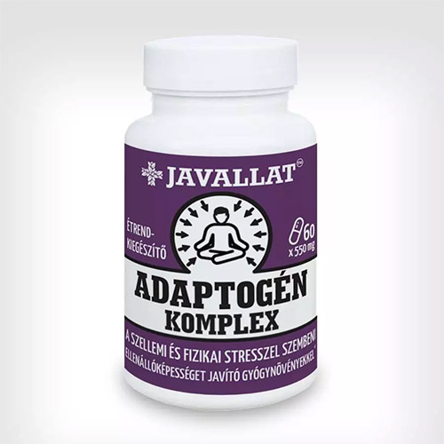 Javallat Adaptogén gyógynövény komplex - 60db