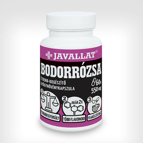 Javallat Bodorrózsa kapszula - 60db