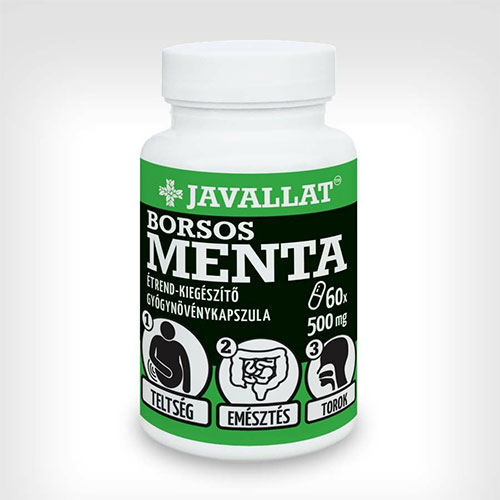 Javallat Borsos menta kapszula - 60db