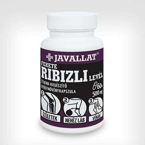 Javallat Fekete ribizli levél kapszula - 60db