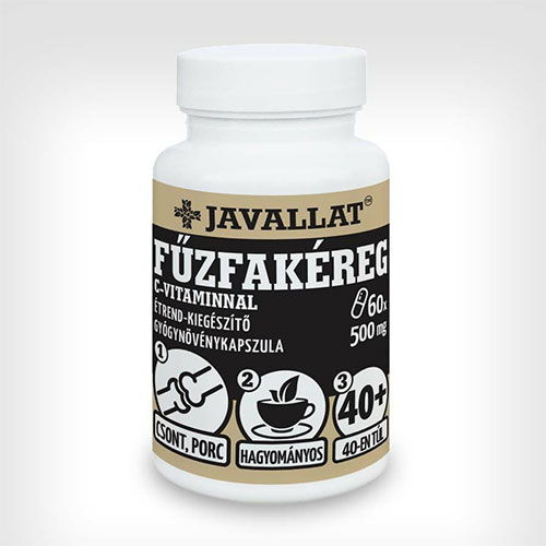 Javallat Fűzfakéreg C-vitaminnal - 60db