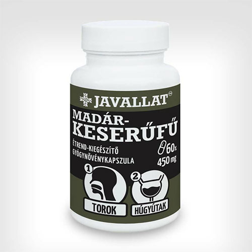 Javallat Madárkeserűfű kapszula - 60db