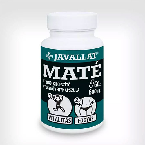 Javallat Maté kapszula - 60db