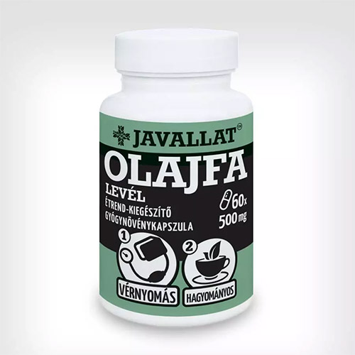 Javallat Olajfa levél kapszula - 60db