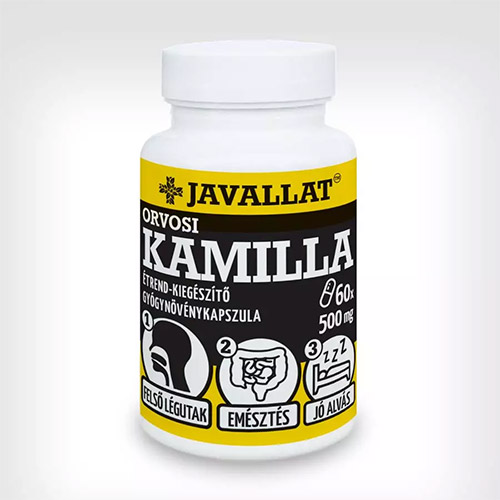 Javallat Orvosi kamilla kapszula - 60db