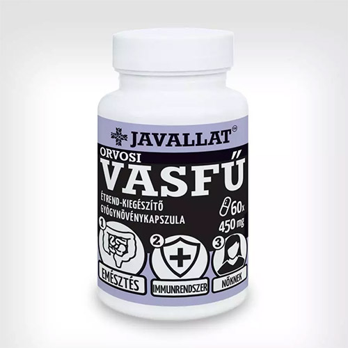 Javallat Orvosi vasfű kapszula - 60db