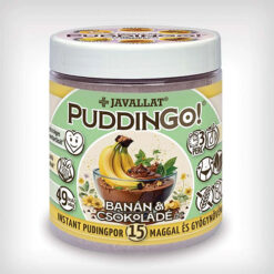 Javallat PuddinGo! Banán és csokoládé ízű instant pudingpor - 300g