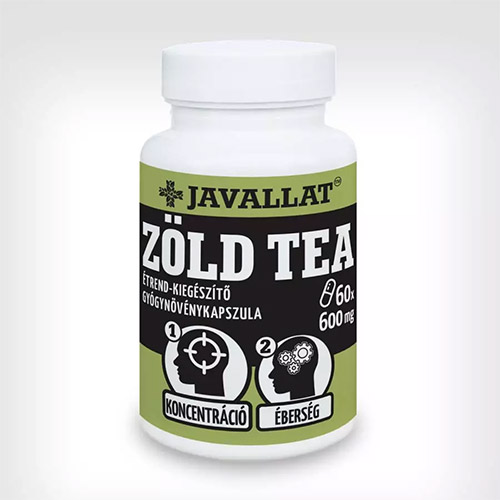 Javallat Zöld tea kapszula - 60db