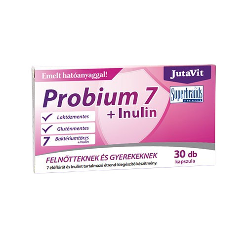 jutavit-probium-7.jpg Jutavit Probium 7 kapszula inulinnal - 30db