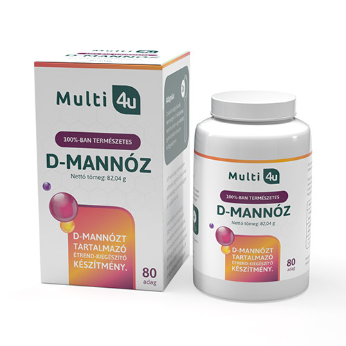 Multi 4U D-mannóz por - 82g