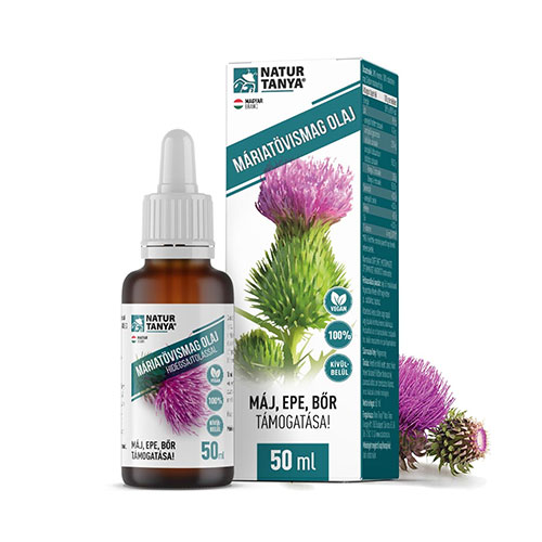 Natur Tanya Hidegen sajtolt máriatövismag olaj - 50ml