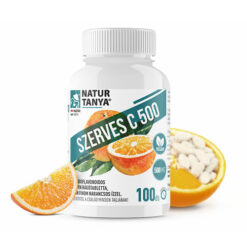 Natur Tanya Szerves C 500 rágótabletta narancs ízben - 100db