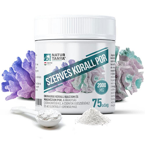 natur-tanya-szerves-korall-por-150g.jpg Natur Tanya Szerves okinawai korall por - 150g