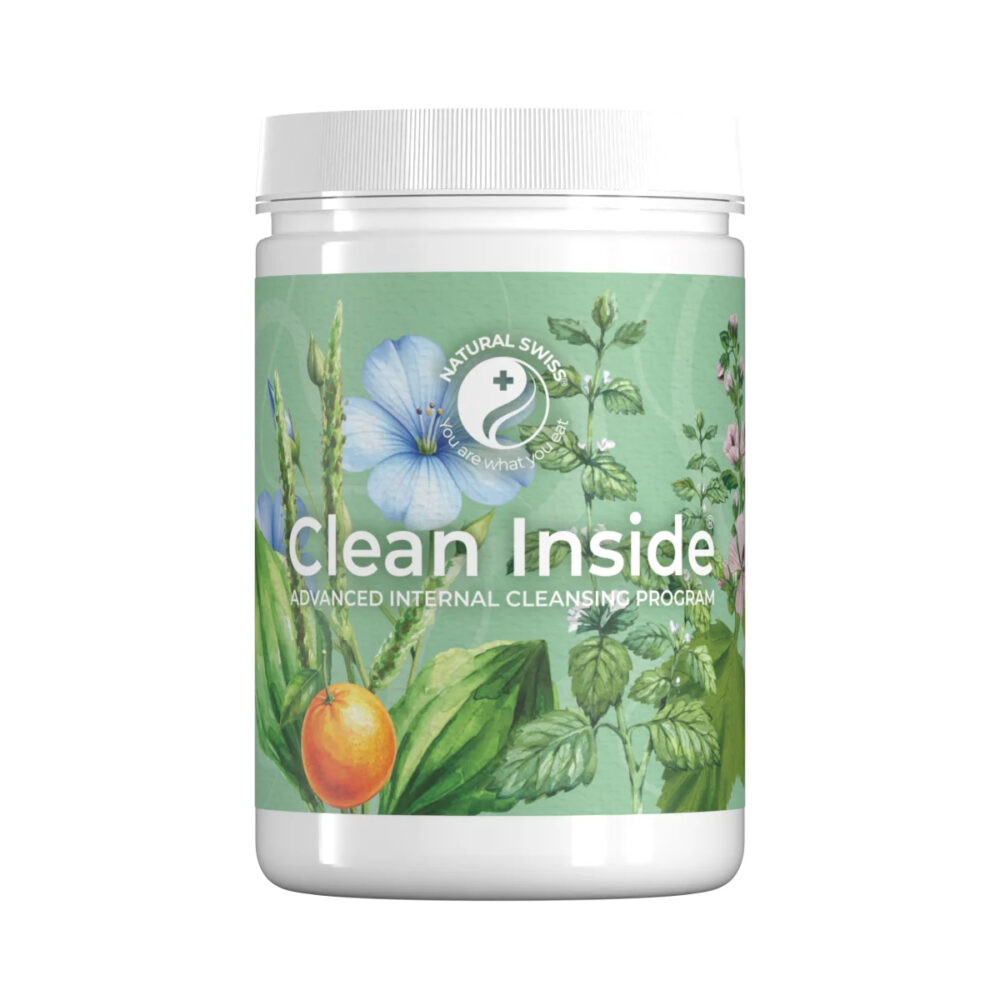 NaturalSwiss Clean Inside Béltisztító rost narancs ízben - 360g