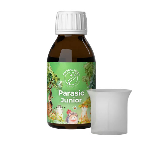 NaturalSwiss Parasic Junior gyógyfüves féregirtó gyermekek számára - 150ml