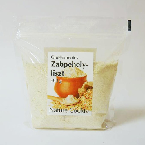 Nature Cookta Gluténmentes Zabpehelyliszt - 500g