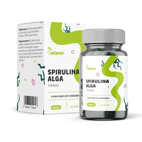 netamin-spirulina-alga-tabletta.jpg Netamin Spirulina alga tabletta - 360db