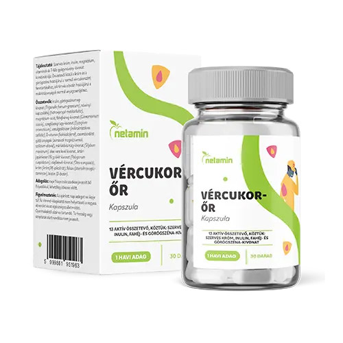 netamin-vercukor-or-kapszula.jpg Netamin Vércukor-Őr kapszula - 30db