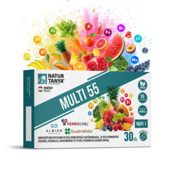 Natur Tanya Multi 55 koncentrált hatóanyagtartalmú fermentált multivitamin - 30db