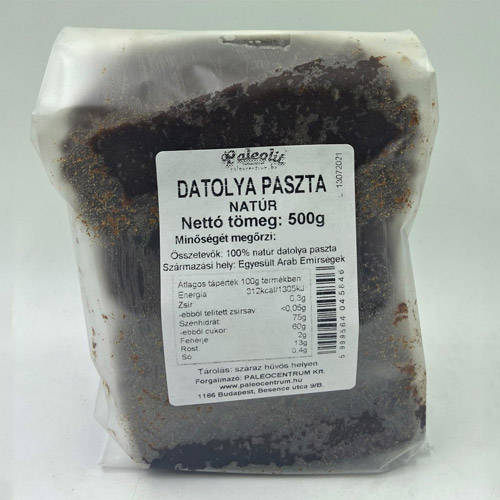 Paleolit Datolya paszta natúr - 500g