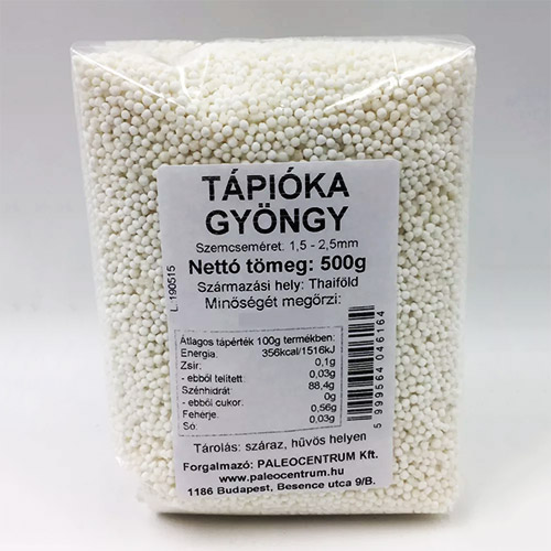 paleolit-tapioka-gyongy.jpg Paleolit Tápióka gyöngy - 500g