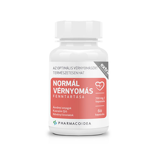 pharmacoidea-normal-vernyomas.jpg Pharmacoidea Normál vérnyomás - 60db